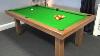 7' Convertible Pool Billiard Table (Slate) 3 in 1, dining/desk/game fusion table.